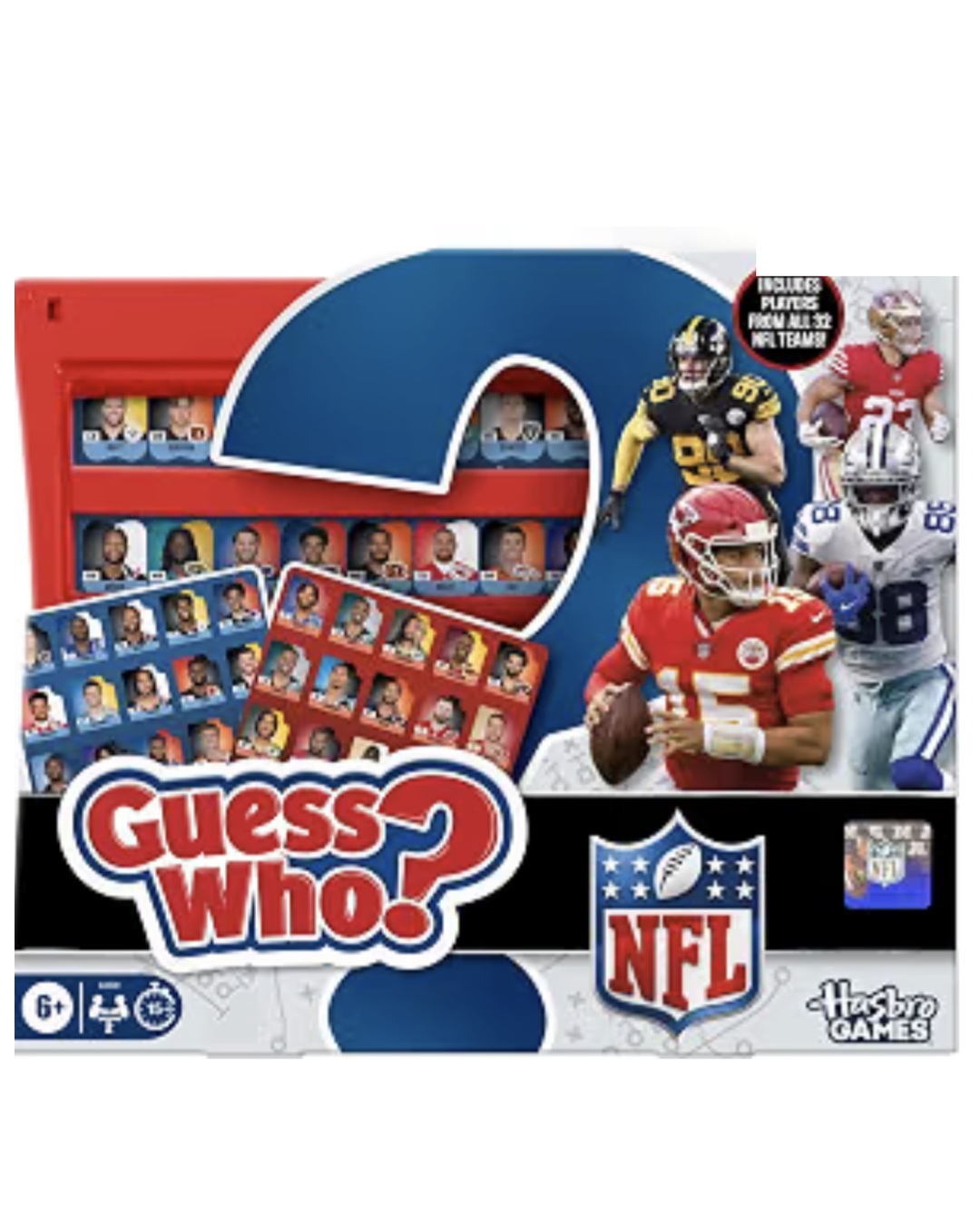 Guess Who? NFL Edition board game