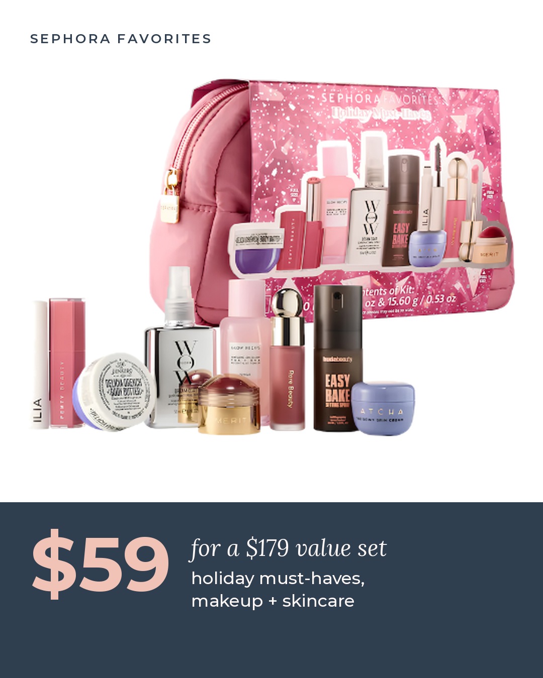Sephora Favorites holiday must-haves set