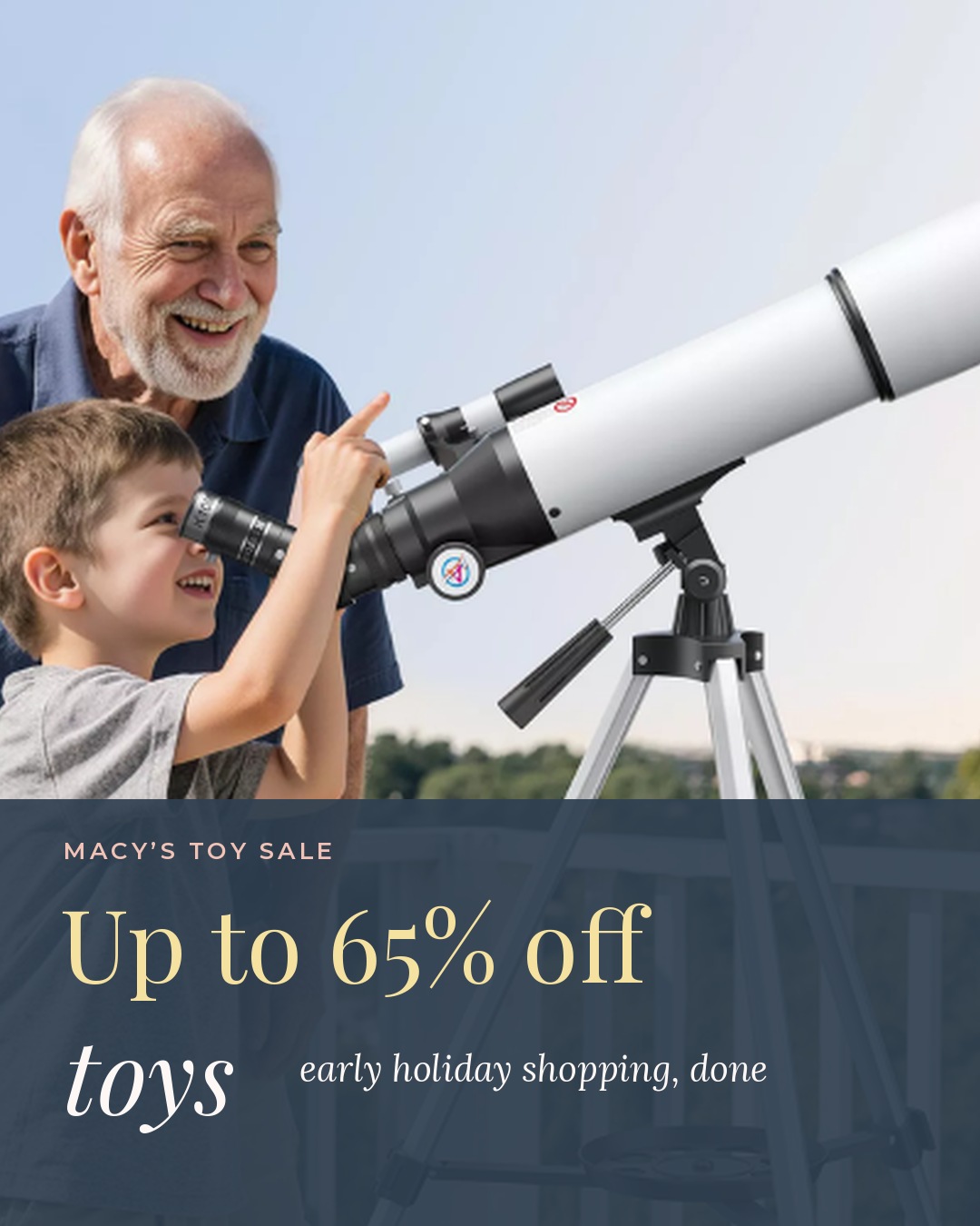 Up to 65% off toys at Macy’s