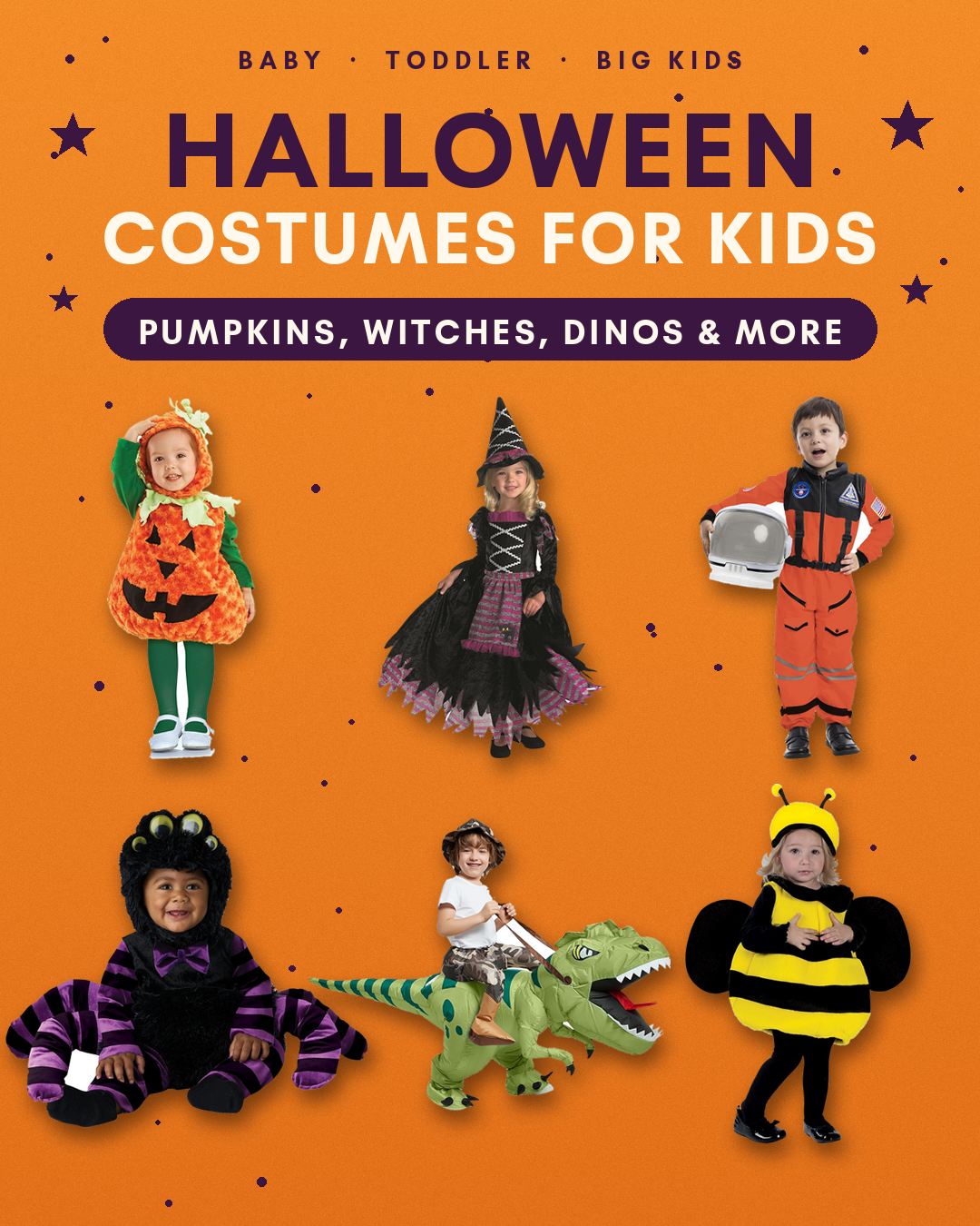 Kids' Halloween costumes