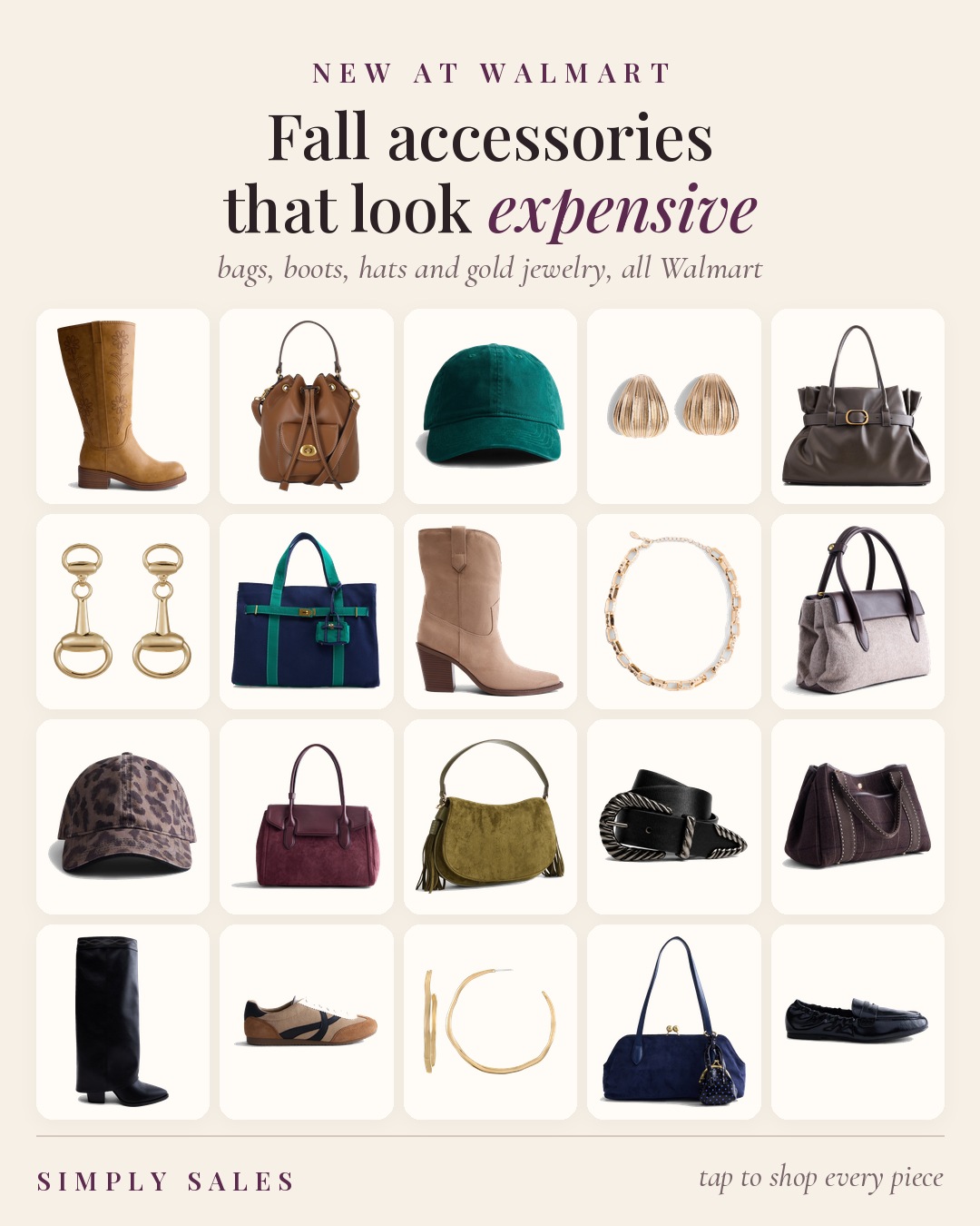 Walmart fall accessories that look expensive