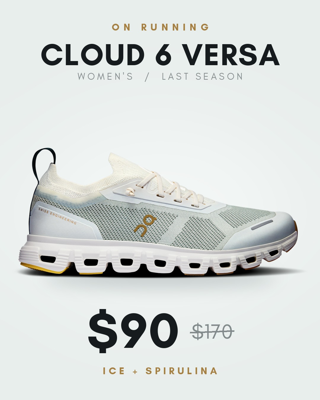 On Cloud 6 Versa women's sneaker